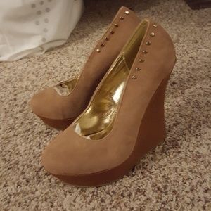 Tan High Heels